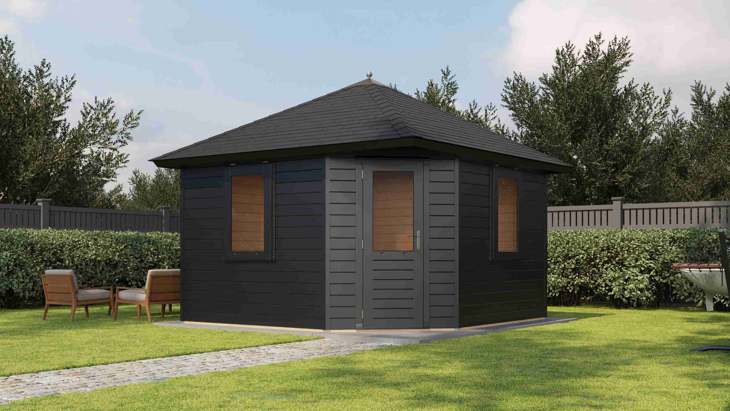Holzario Select Prima tuinhuis Mönchengladbach 300x300cm