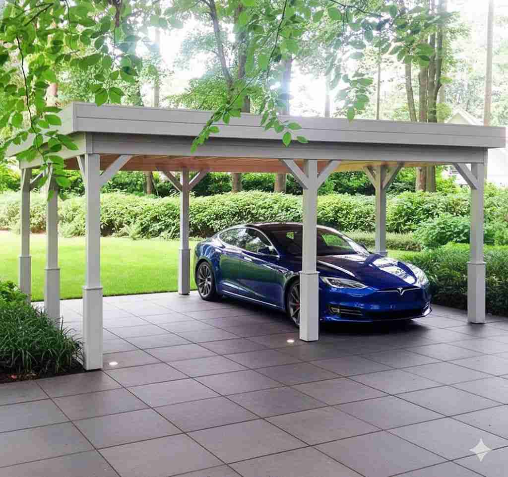 Holzario Carport C1 540x420