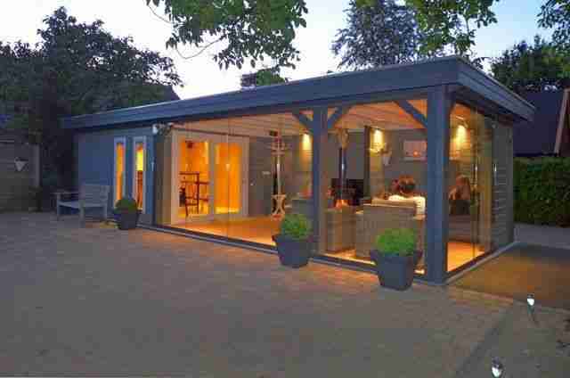 Holzario tuinhuis PS17 822x350