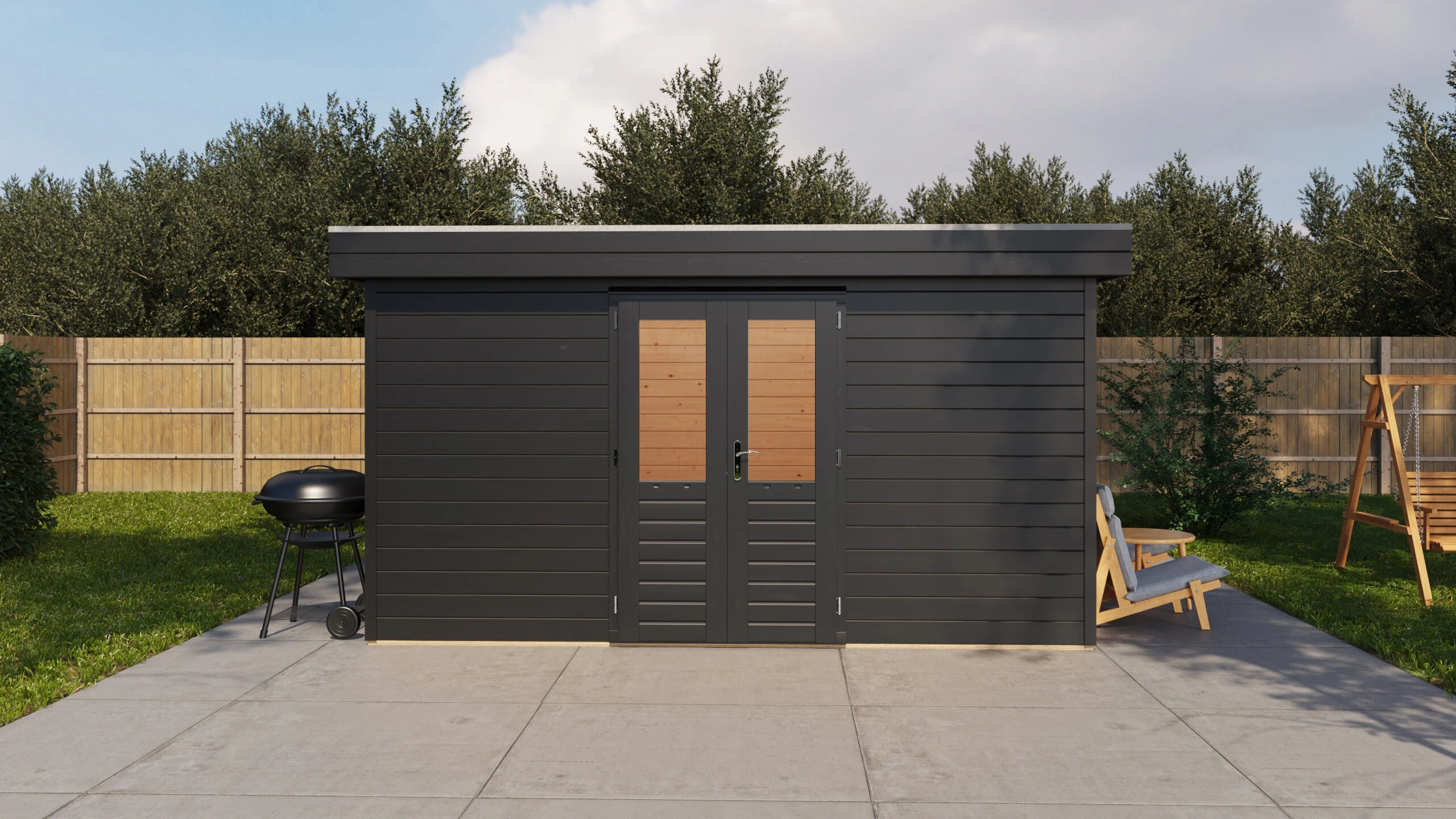Holzario Select Prima tuinhuis Krefeld 420x300cm