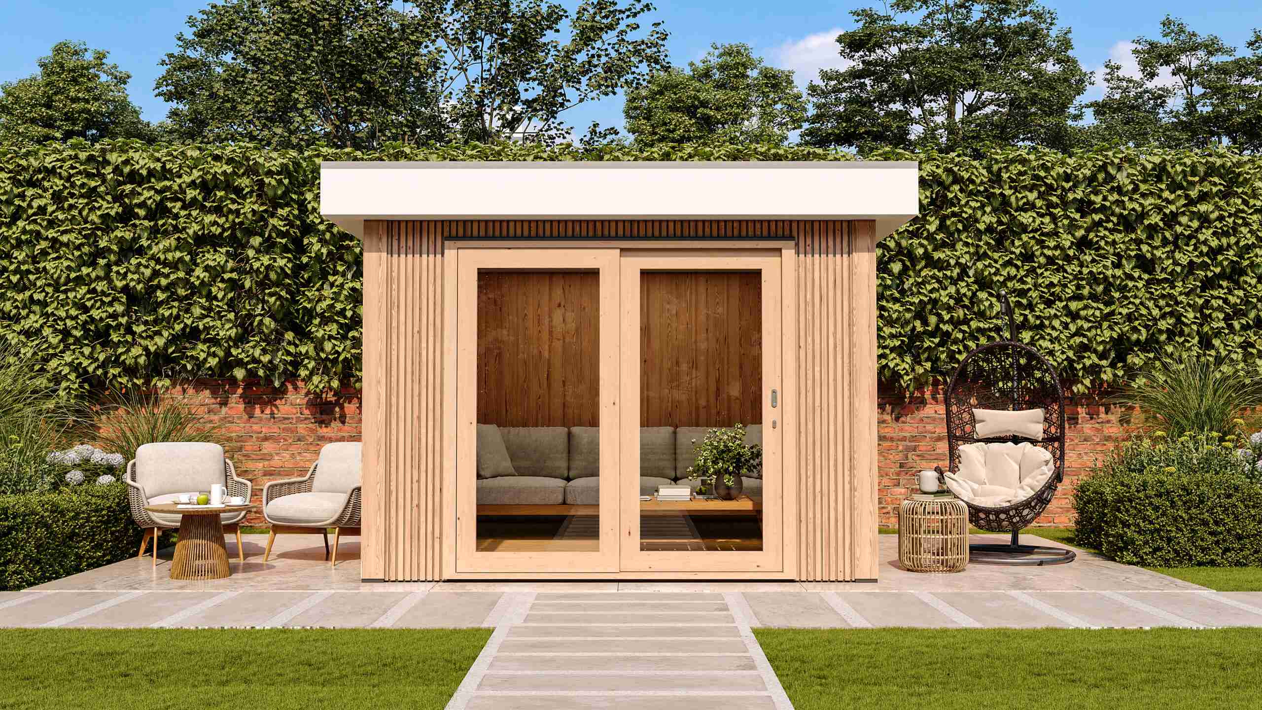 Holzario Premium tuinhuis Oslo 308x308