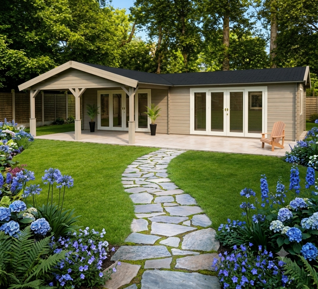 Holzario tuinhuis B67 1000x700