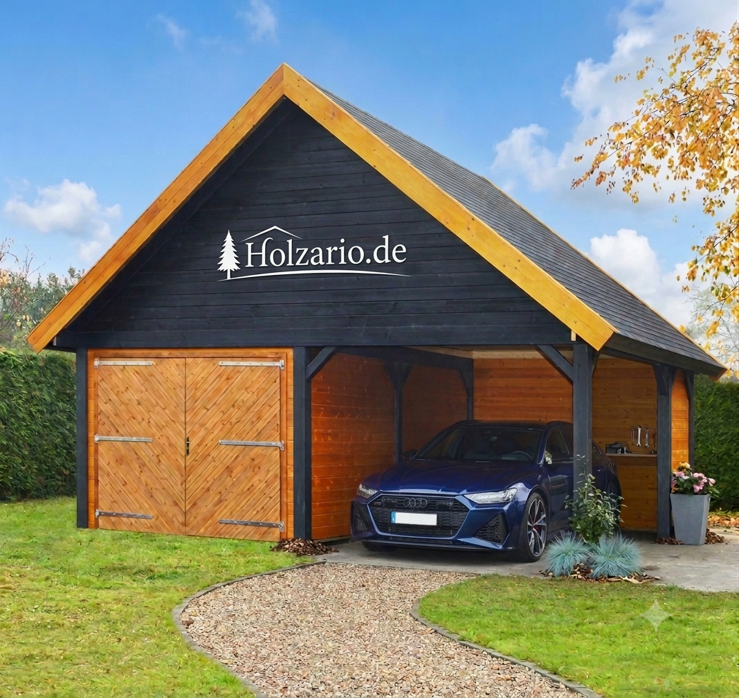 Holzario Garage 44mm 586x486 PS11