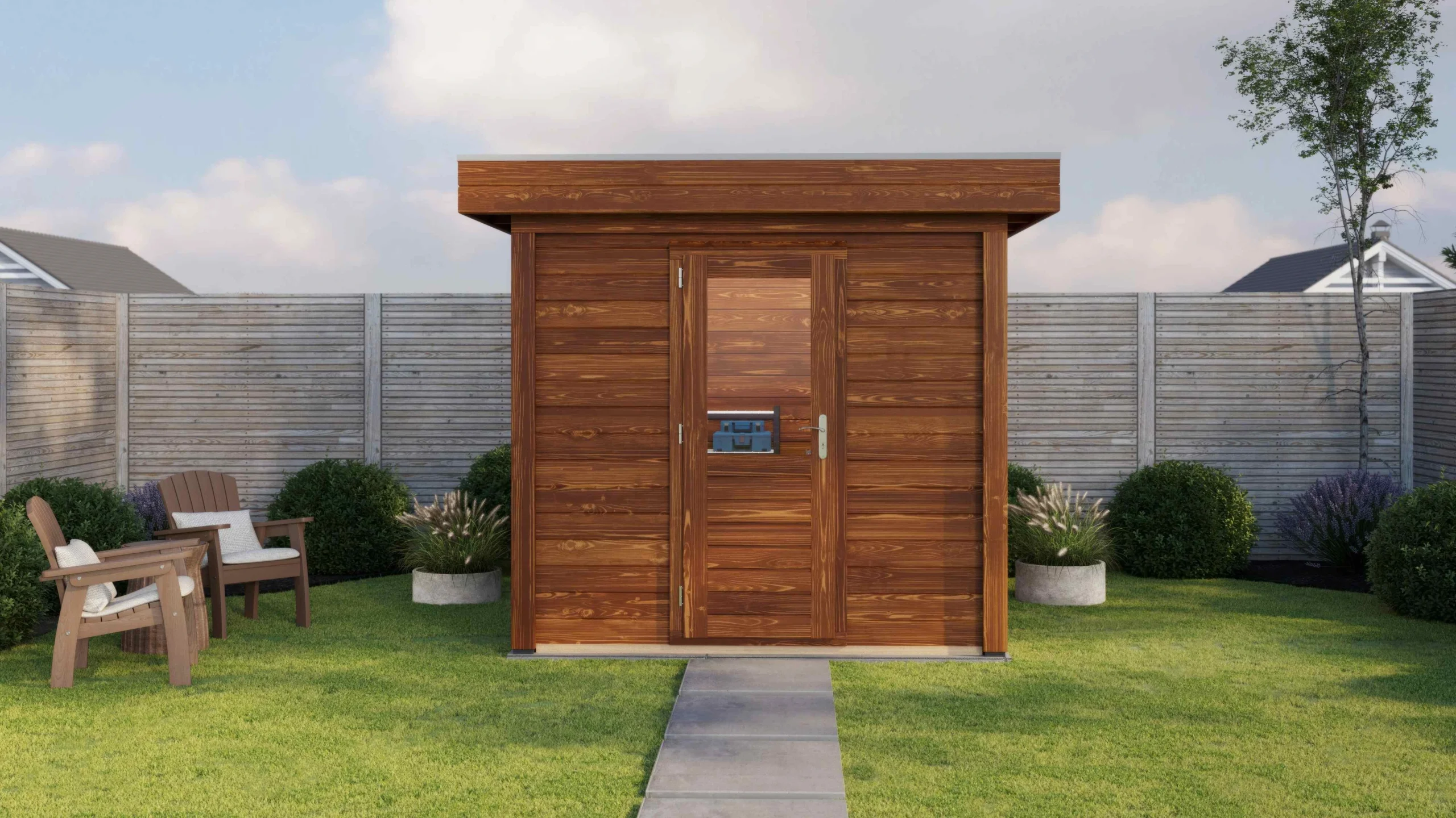 Holzario Select Modern tuinhuis Hamburg 250x200cm