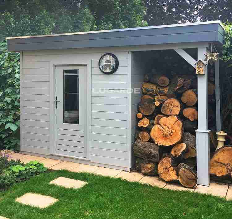 Holzario tuinhuis 28mm 360x180 PR4