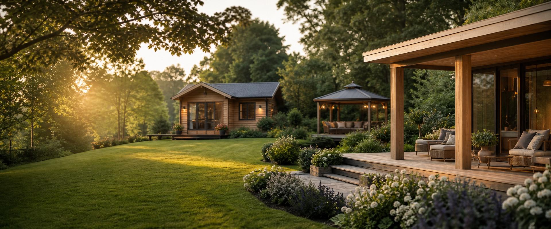 Holzario tuinhuis, blokhut en veranda collectie