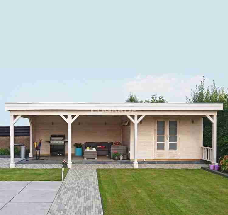 Holzario tuinhuis 44mm 900x420 PR39