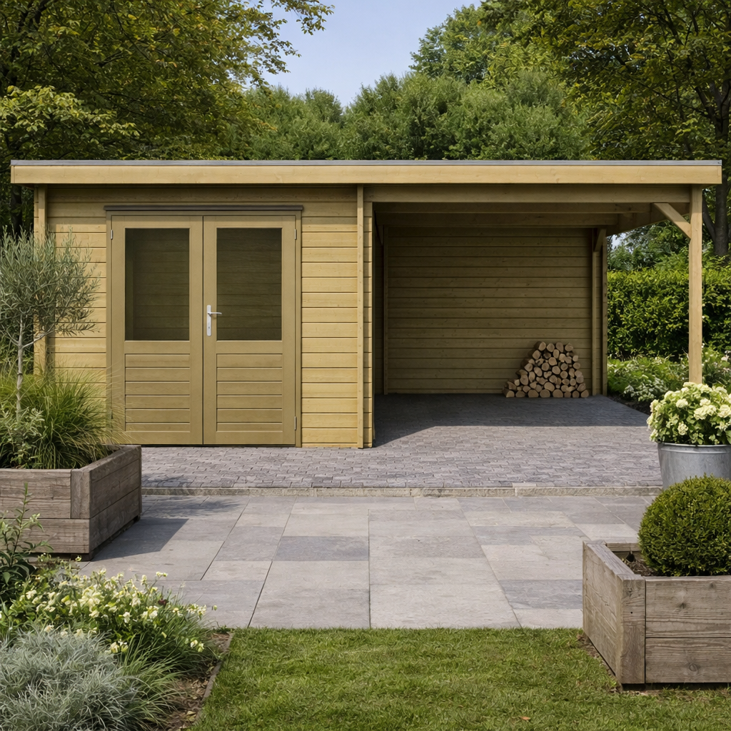 Basicline Lilie 400x250cm + 250cm